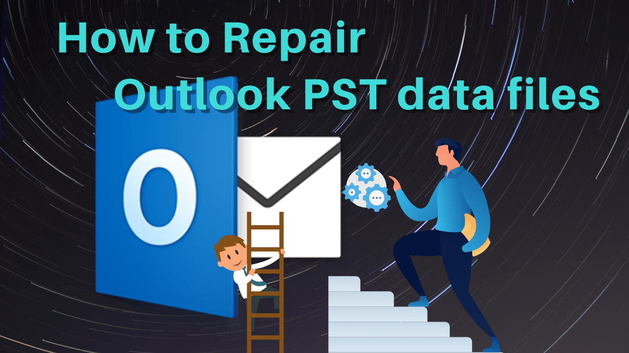 repair corrupted pst file