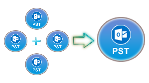 how to merge outlook pst files