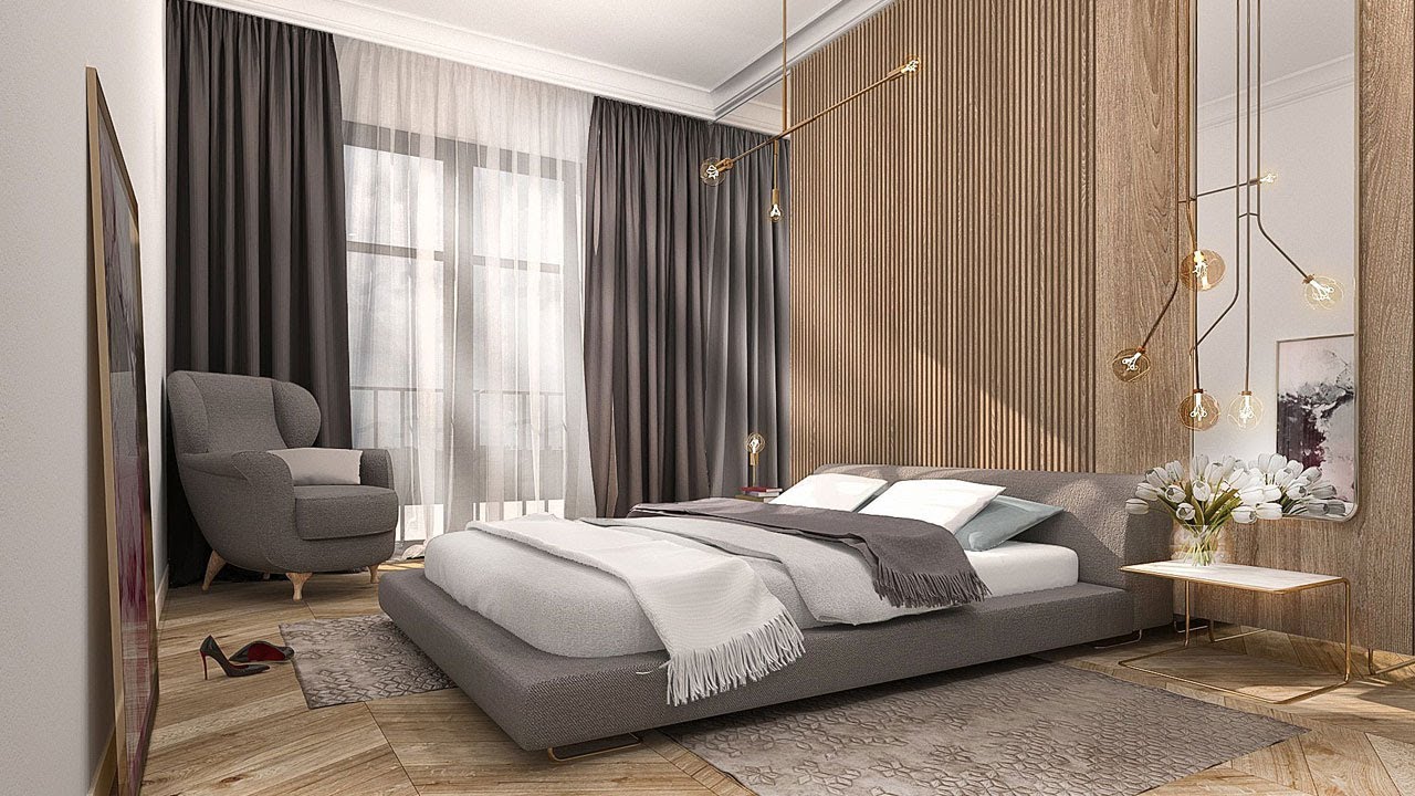 bedroom curtains design